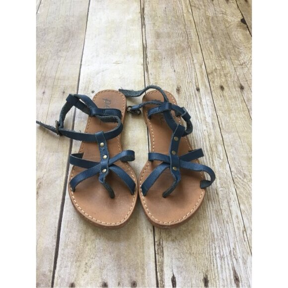 Peek Navy Sandals Size 13 - Picture 1 of 2